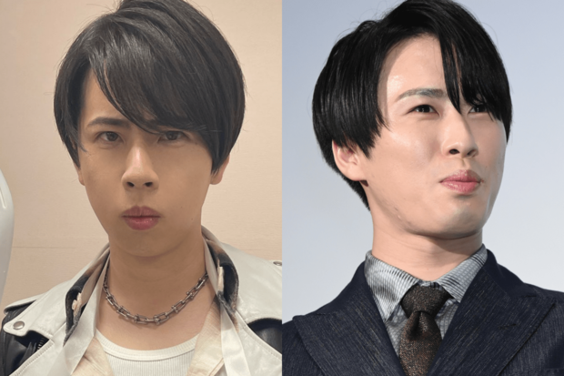 SnowManの宮舘涼太に激似!アイドルグループ『AXXX1S』のメンバー“宮月優斗”(左)