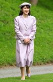 4月17日、春の園遊会にご出席にされた愛子さま