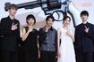 '23年8月、綾瀬はるか主演映画『リボルバー・リリー』の舞台挨拶。ジェシー(左)との共演が出会いのきっかけに