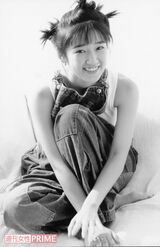 ドラマなどに出演していた芸能人時代の原田愛（C）『別れない理由』／講談社