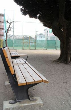 少年たち一家が野宿を繰り返していた児童公園