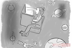 フリーランス女子の天国と地獄　イラスト／大塚さやか