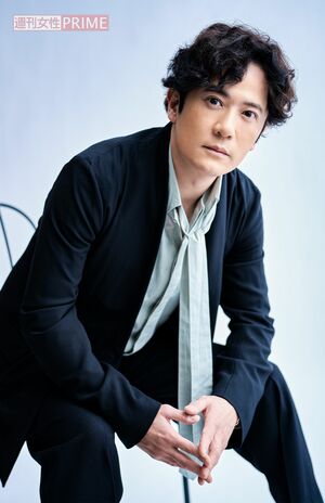 稲垣吾郎　ヘアメイク／金田順子　スタイリスト／黒澤彰乃　撮影／廣瀬靖士