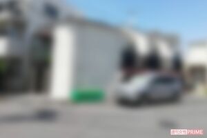 容疑者の自宅。近所付き合いはないという