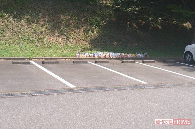 事件現場となった『ぼうさいの丘公園』西側第2駐車場