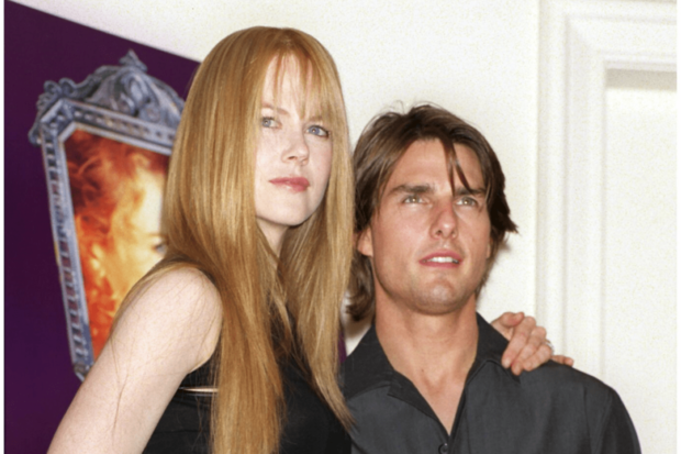 '99年7月、『アイズワイドシャット』で（当時）夫婦でありながら夫婦役を演じたニコールと（写真/産経ビジュアル）