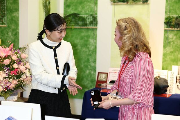 2026年3月2日、「第57回なるほど展」を視察された佳子さま