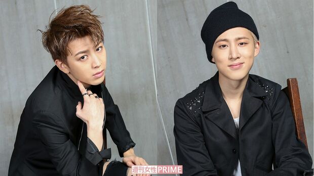 ユニョン（21）B.I（19）　撮影／坂本利幸