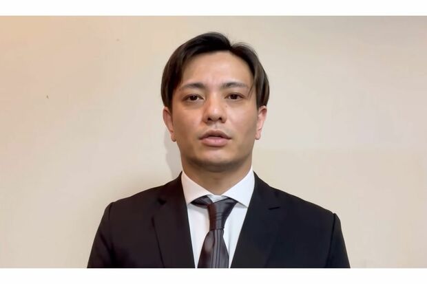 前回の逮捕後、謝罪動画を投稿した田中聖（本人のYouTubeチャンネルより）