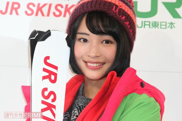 2014年〜2015年のイメージキャラクターを務めた広瀬すず