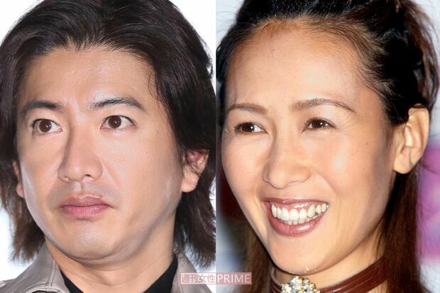 写真左から木村拓哉、工藤静香