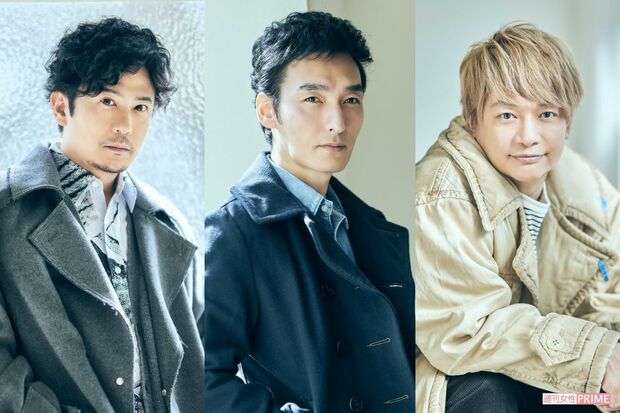 『新しい地図』の3人(左から稲垣吾郎、草なぎ剛、香取慎吾)　撮影/廣瀬靖士