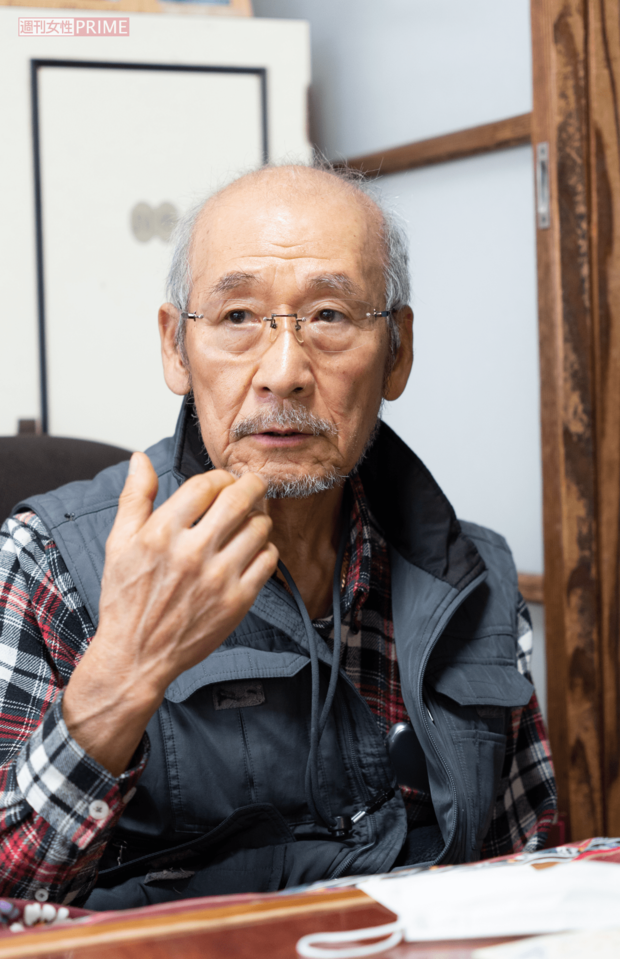 英政さんが厚生省に宛てた手紙の返事は、「大人になってから読みなさい」と職員から後に手渡された。〈日本国は大木であり、貴方の父は無数に生い茂る葉の1枚。やがて土となり、養分になる〉などと長文で綴られていた(撮影/北村史成)