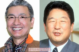 写真左から久米宏、徳光和夫