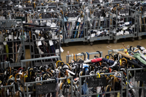 傘の落とし物の返還率は約1%