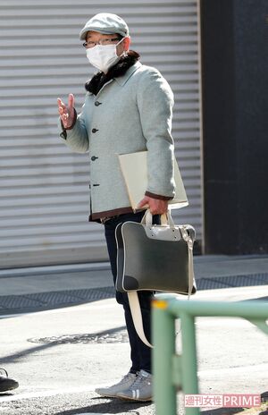 直撃に真摯に応じる春風亭昇太（2017年2月）