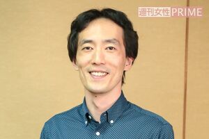 森見登美彦さん　撮影／佐藤靖彦