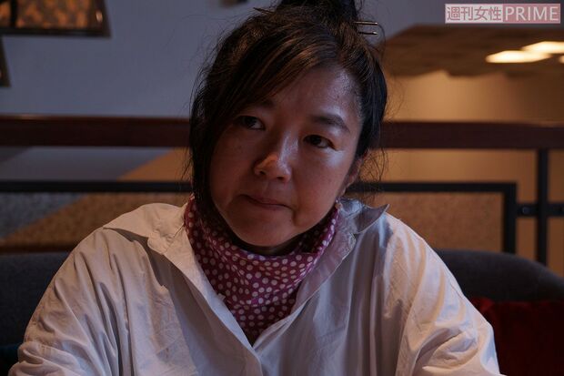 県外移設は宜野湾や名護の女性から出てきたと話すウシさん