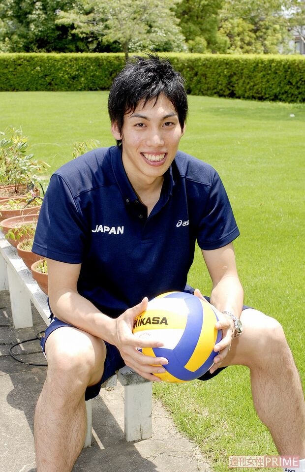 昨年、現役を引退した越川優（写真／週刊女性写真班）