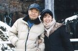 2018年冬、夫の和田誠さんと日光へ