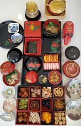 「今年は二人だけなんで。マス技駆使してちょこっと多種類。」（2021年1月2日）