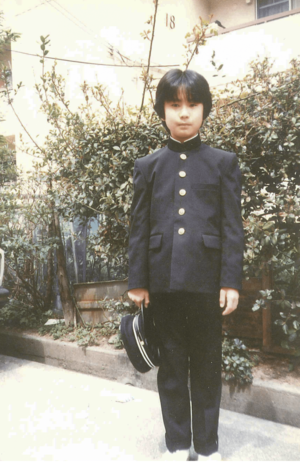 制服に戸惑った中学生のころ