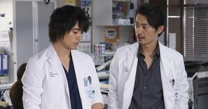 『医師たちの恋愛事情』 ●千鶴（石田ゆり子）に思いを寄せつつも、退院する元カノから