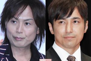左からつんく♂、高橋光臣