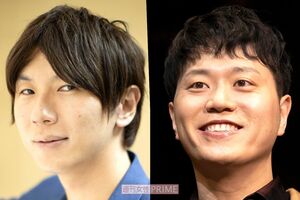 左から古市憲寿、エハラマサヒロ