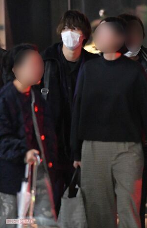 '19年、映画『君の瞳が問いかけている』の打ち上げに参加した横浜流星