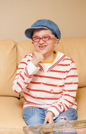 インタビュー中、笑顔で受け答えしてくれた米良美一