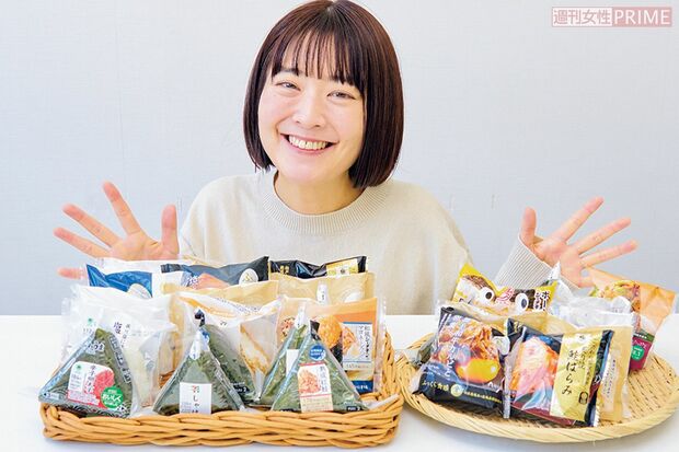 大手コンビニ3社「おにぎりガチ食べ比べ」 撮影/山田智絵