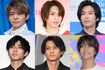 (左上から時計回りに)岸優太、岩橋玄樹、神宮寺勇太、高橋海人、平野紫耀、永瀬廉