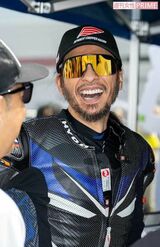 2025年7月6日、富士スピードウェイの二輪ロードレースに出場し、2位に入賞した長瀬智也