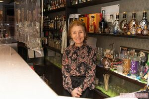 「スナックYOU」剱持好子ママ（撮影／山田智絵）