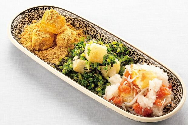 焼きもち3種 撮影/向村春樹