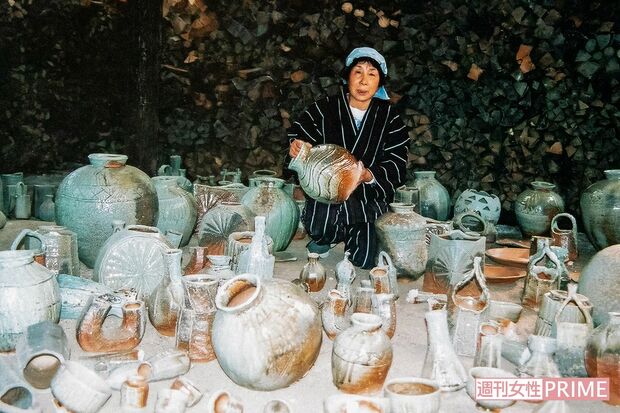 窯出し後も焼き直しをして調整