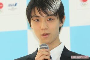 ANAソチオリンピック日本代表応援記者会見での羽生結弦（'13年12月）