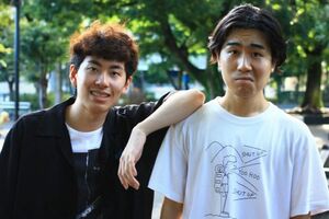 宮迫博之の息子の藤井陸（左）お笑いコンビ『フライドポテト』を結成している（写真は藤井のインスタグラムより）