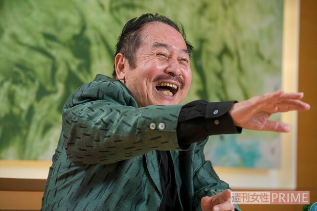 表情がくるくると変わる。喜怒哀楽を隠さずに語り続ける　撮影／伊藤和幸