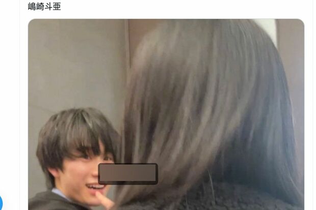 ネット上に流出した嶋﨑斗亜と思われる人物