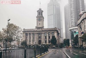 春節でにぎわうはずの街もゴーストタウンのように静まり返っていた（エンさん提供）