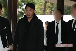 山本KID徳郁さんの葬儀に参列したZeebra