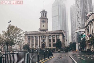 春節でにぎわうはずの街もゴーストタウンのように静まり返っていた（エンさん提供）