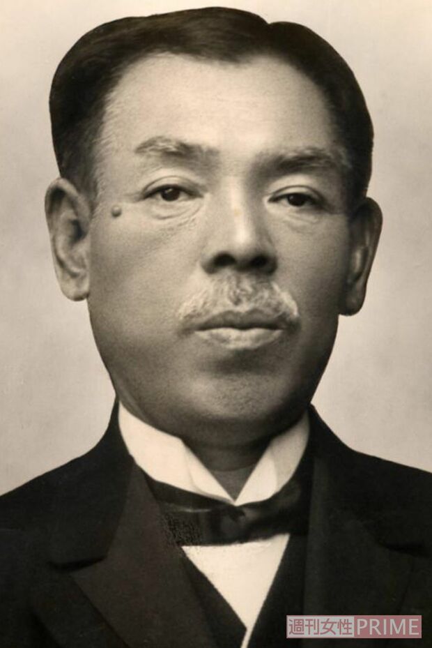 創業者の桃谷政次郎（明色化粧品提供）