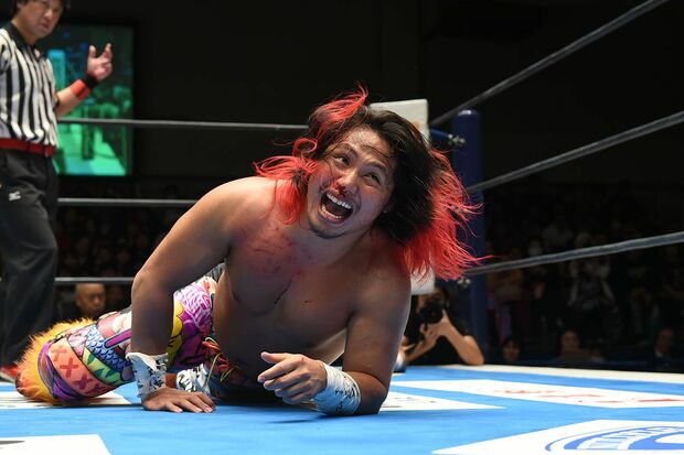 高橋ヒロム　写真提供：新日本プロレス