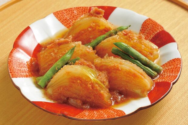 新玉ねぎの土佐煮
