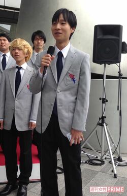 2014年、ワグネル男声合唱団の金沢でのイベント出演で、司会を担当。ワグネルでは、ヨーロッパでの演奏会にも参加し、活躍の幅を広げていた