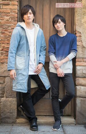 財木琢磨、横田龍儀　撮影／廣瀬靖士