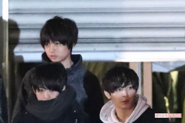 '18年の初詣。伊野尾慧（上）